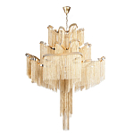 Люстра металлическая Rain of metal варинант исполнения - 2 | Loft Concept в Москве