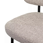 Стул мягкий с серо-бежевой буклированной обивкой Inspiration from Provence варинант исполнения - 6 | Loft Concept в Москве