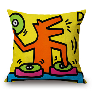 Подушка Keith Haring 3