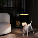 Лампа COLLECTION OF DOGS с абажуром Бультерьер варинант исполнения - 11 | Loft Concept в Москве