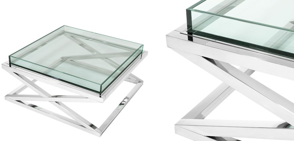 Журнальный стол Eichholtz Coffee Table Curtis Журнальный стол Eichholtz Coffee Table Curtis - Loft-Concept в Москве