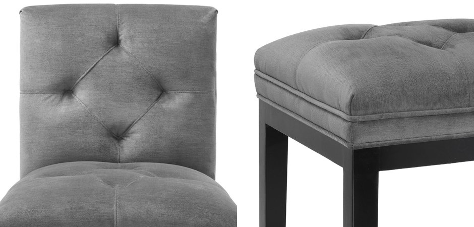 Барный стул Eichholtz Bar Stool Cesare Grey Барный стул Eichholtz Bar Stool Cesare Grey - Loft-Concept