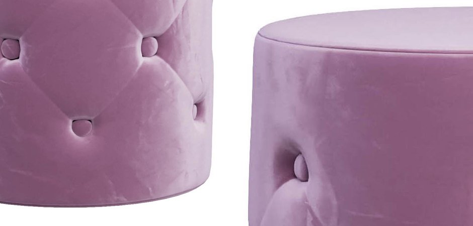 Пуф Capitone Pink Пуф Capitone Pink - Loft-Concept