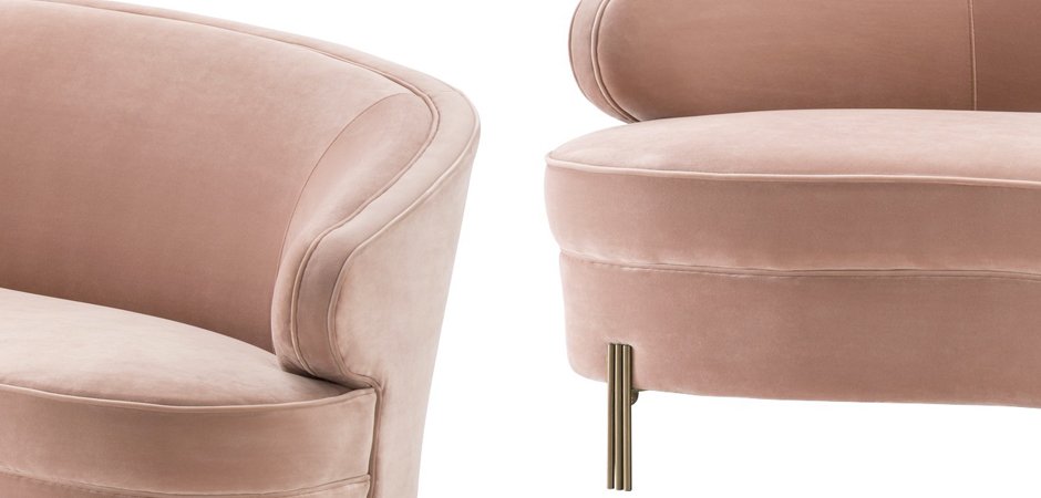 Диван Eichholtz Sofa Pierson nude Диван Eichholtz Sofa Pierson nude - Loft-Concept