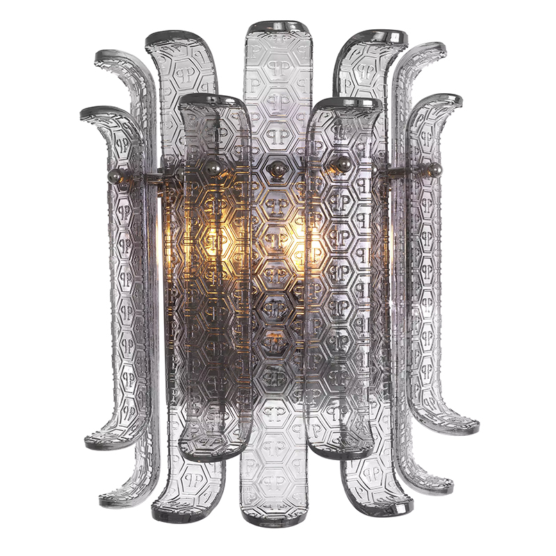 Бра Philipp Plein Wall Lamp Rodeo Drive Серый Бра Philipp Plein Wall Lamp Rodeo Drive