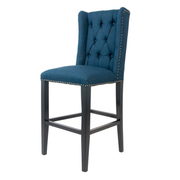 Стул French chairs Provence Barton Blue Chair Черный Бежевый Стул French chairs Provence Barton Blue Chair