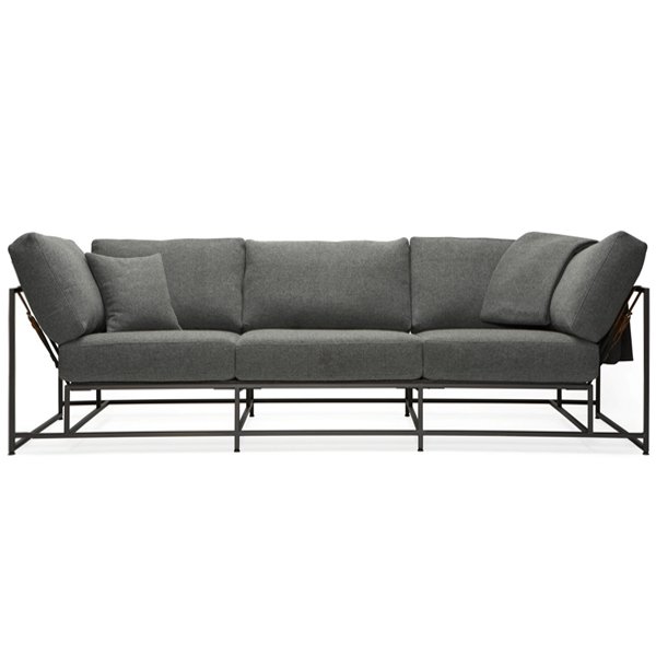 Диван Grey Wool Sofa Серый (Gray) Диван Grey Wool Sofa