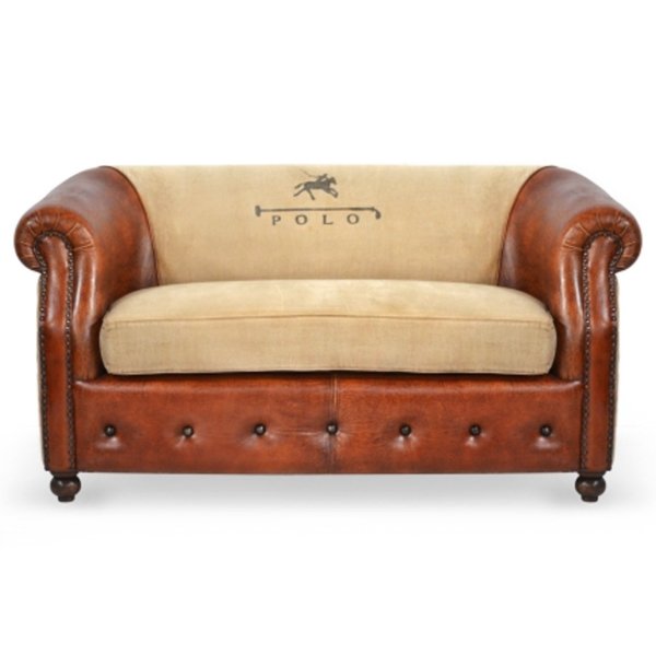 Диван POLO brown leather Диван POLO brown leather