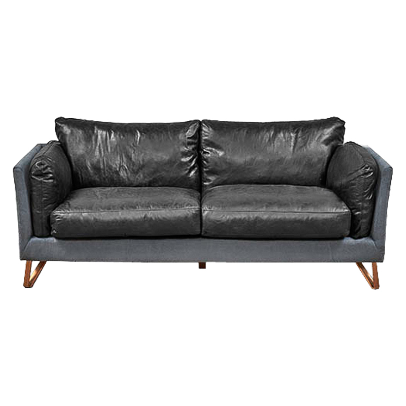 Диван Grayscale Sofa Графит Серый Медь Диван Grayscale Sofa