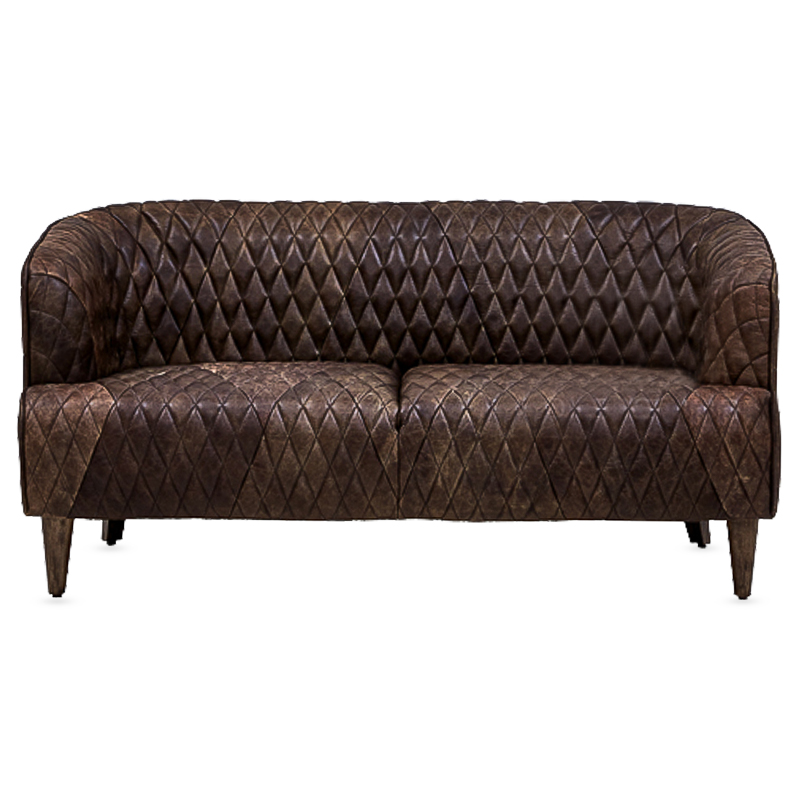Диван Rhombuses Upholstery Sofa Коричневый Диван Rhombuses Upholstery Sofa