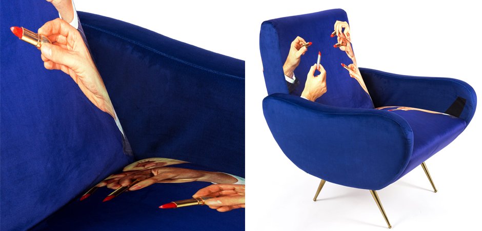 Кресло Seletti Armchair Lipsticks Кресло Seletti Armchair Lipsticks - Loft-Concept