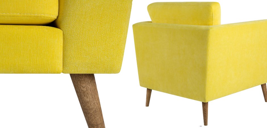 Кресло Yellow Mystery - фото