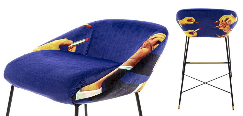 Барный стул Seletti High Stool Lipsticks Барный стул Seletti High Stool Lipsticks - Loft-Concept