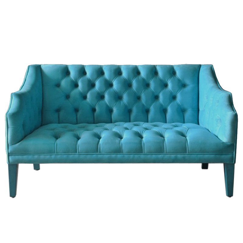 Диван Morton Capitone Sofa Диван бирюзовая шерсть Бирюзовый Диван Morton Capitone Sofa Диван бирюзовая шерсть