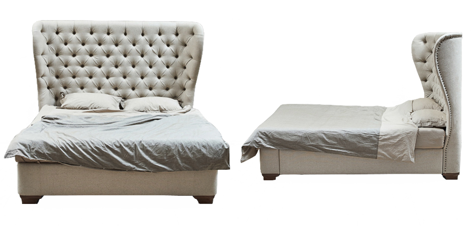 Кровать Aivengo Bed White Кровать Aivengo Bed White - Loft-Concept