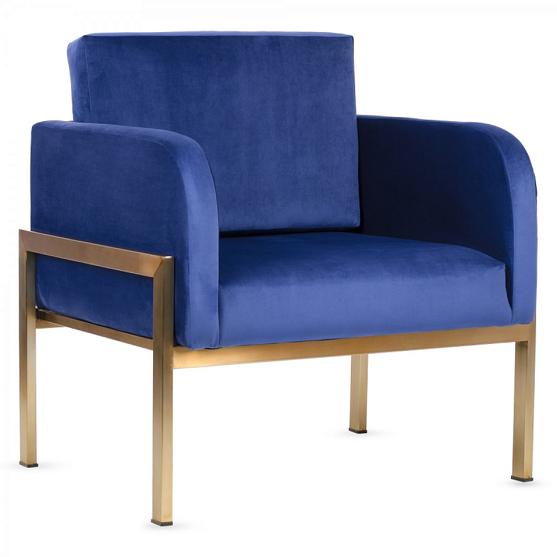 Кресло Velvet Ardmore Chair blue