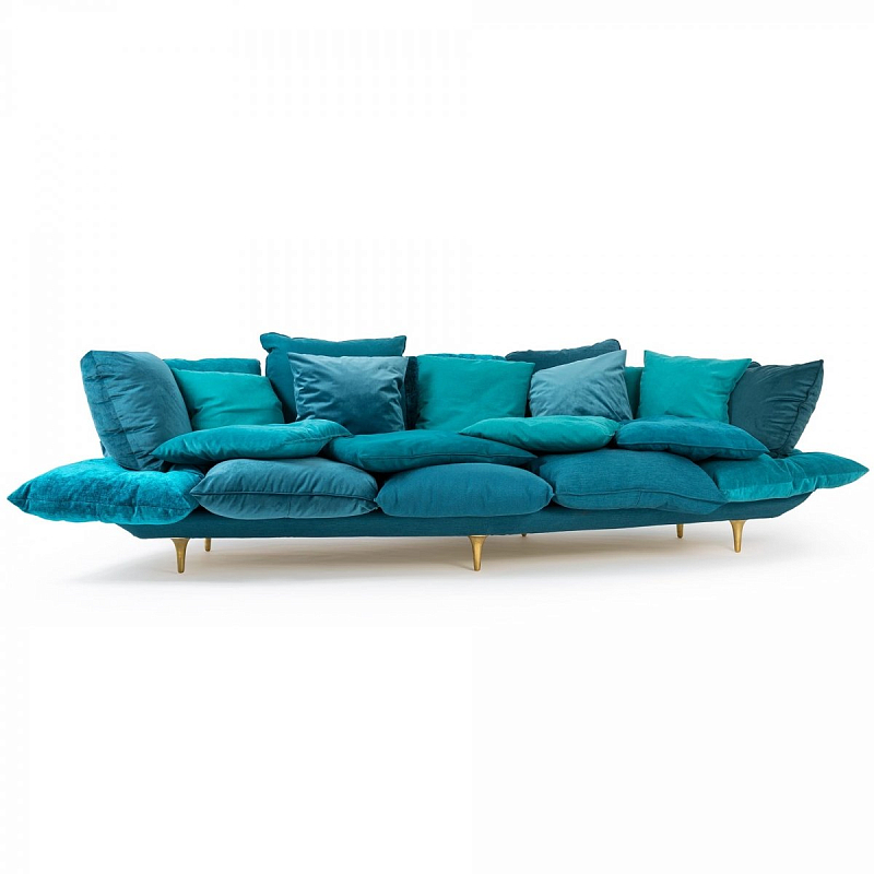Диван Seletti Sofa Comfy Turquoise Синий Диван Seletti Sofa Comfy Turquoise