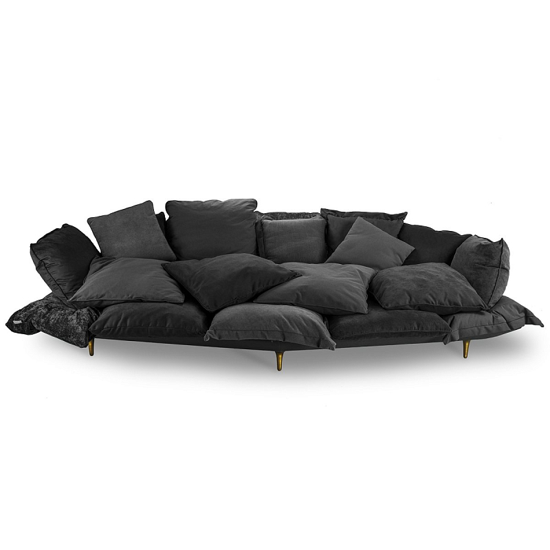 Диван Seletti Sofa Comfy charcoal grey Серый Диван Seletti Sofa Comfy charcoal grey