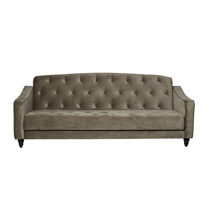 Диван Abbyson Emily Tufted Sofa Olive Оливковый Диван Abbyson Emily Tufted Sofa Olive