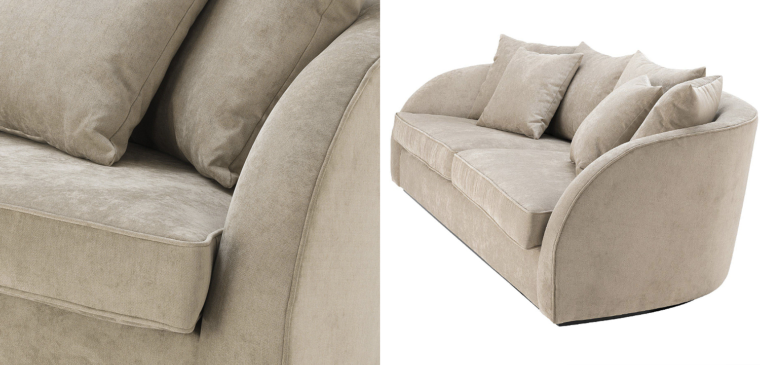Диван Eichholtz Sofa Palmiers Greige Диван Eichholtz Sofa Palmiers Greige - Loft-Concept