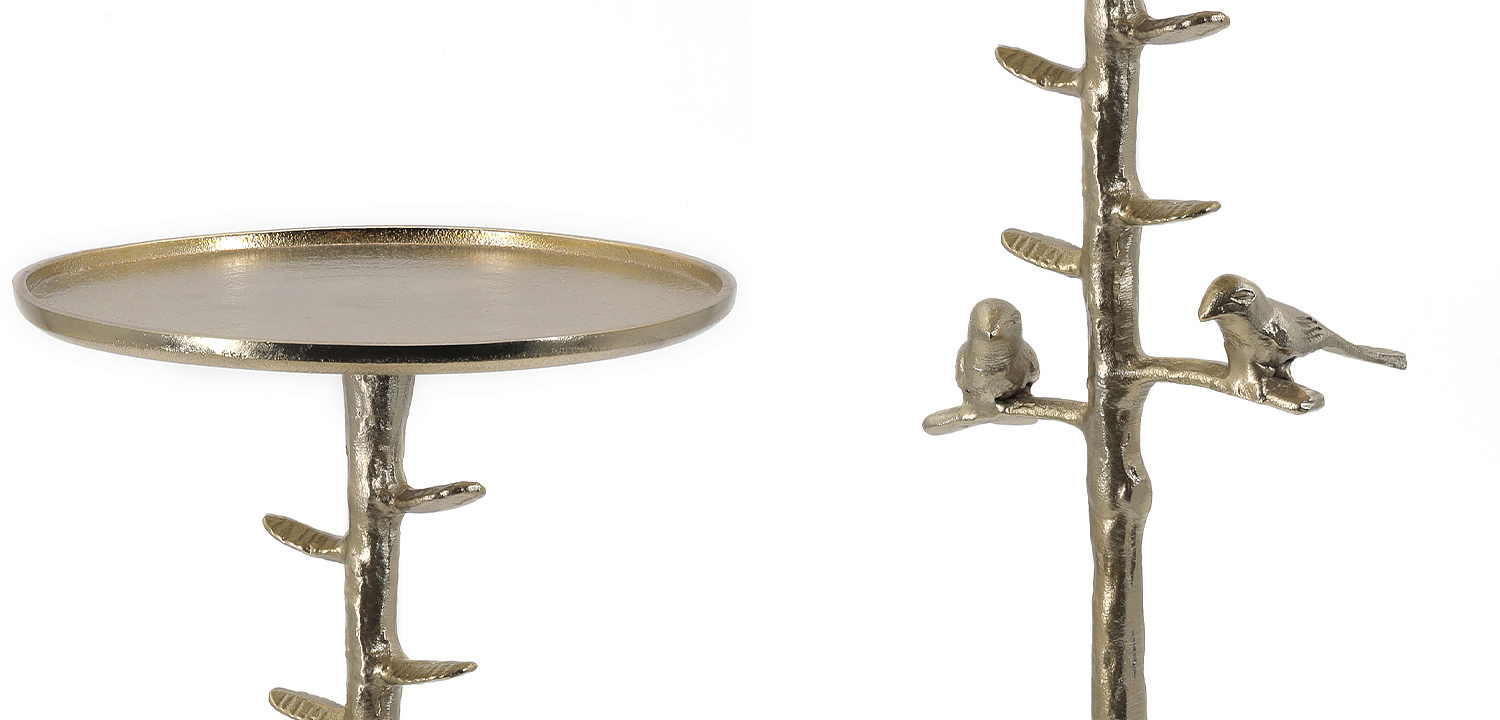 Приставной стол Piaf Gold Drinks Table Приставной стол Piaf Gold Drinks Table - Loft-Concept в Москве