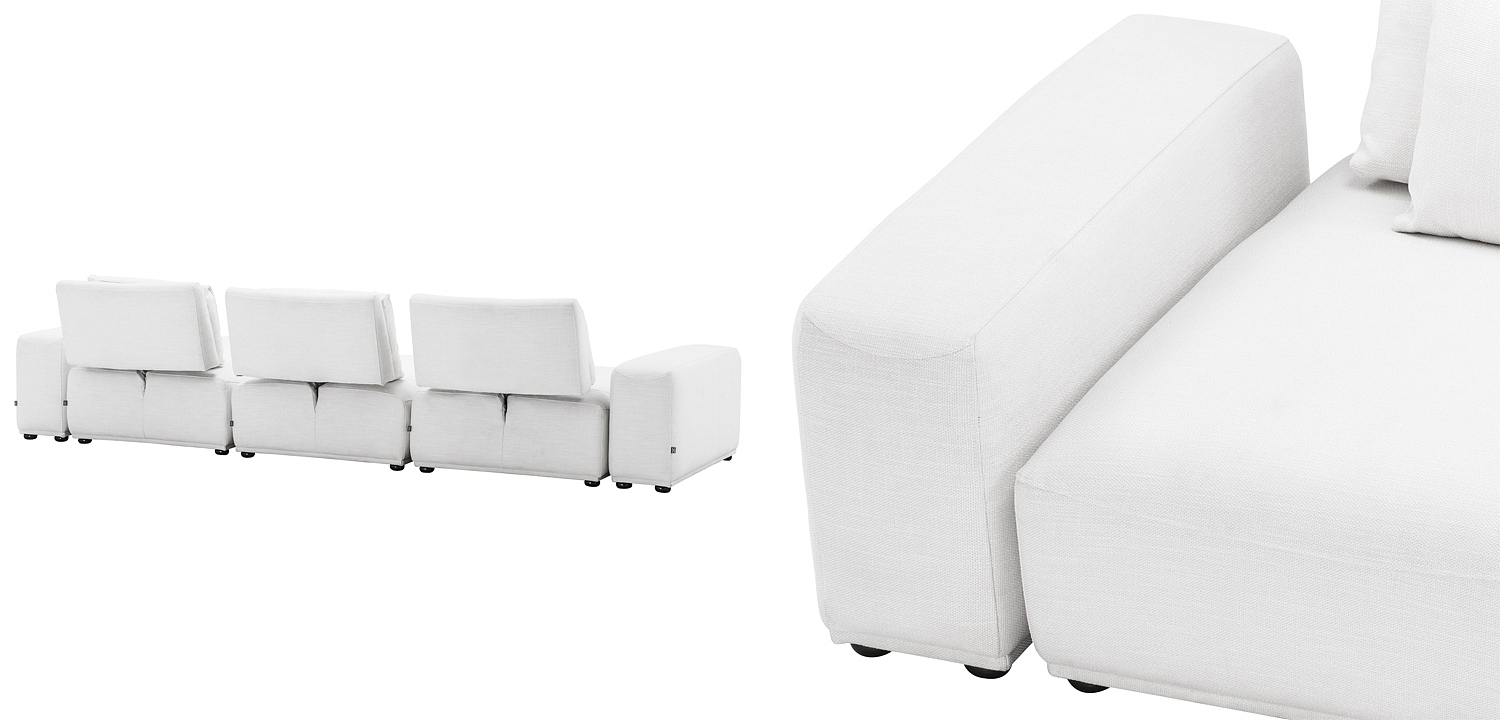 Диван Eichholtz Sofa Mondial Lounge white Диван Eichholtz Sofa Mondial Lounge white - Loft-Concept