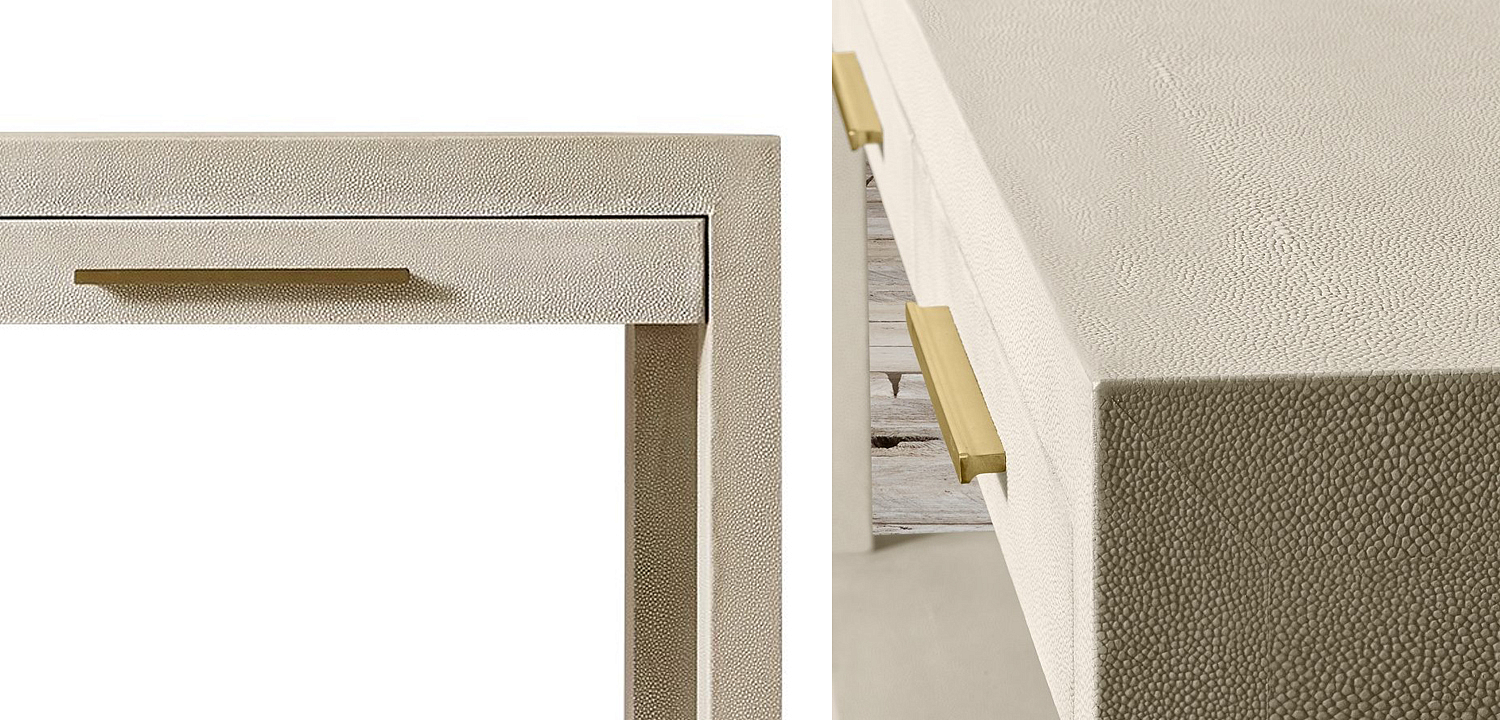 Charles Stingray Texture Console Ivory Консоль скат Charles Stingray Texture Console Ivory Консоль скат - Loft-Concept в Москве