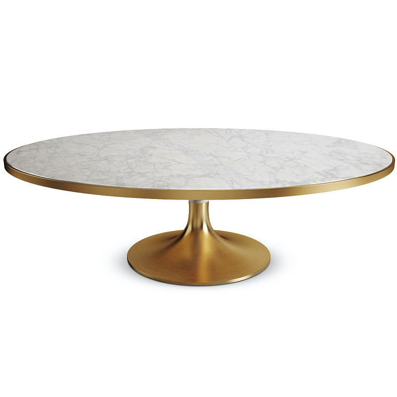 Обеденный стол Marble in Metal Dining Table Обеденный стол Marble in Metal Dining Table